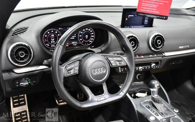 AUDI A3 CABRIOLET 1,4 COD TFSI 150CH SPORT S-TRONIC BVA BLANC GN-598-ZQ