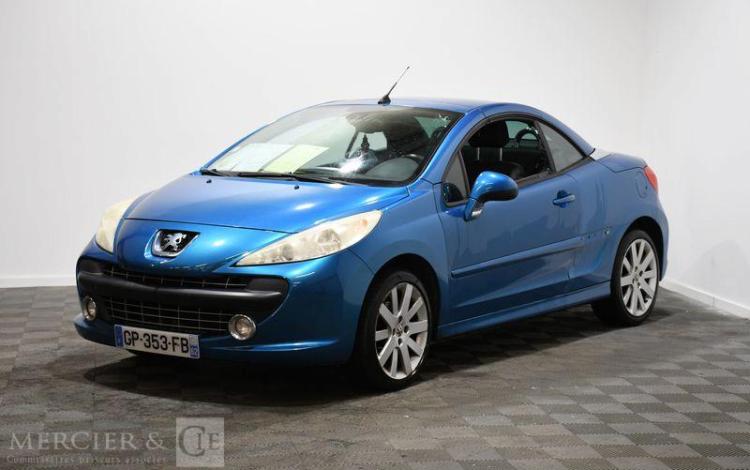 PEUGEOT 207 CC 1,6 VTI 120 SPORT BLEU GP-353-FB