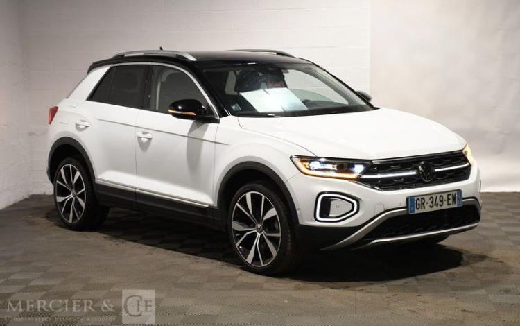 VOLKSWAGEN T-ROC STYLE EXCLUSIVE 1.5 TSI 150ch DSG BLANC GR-349-EW