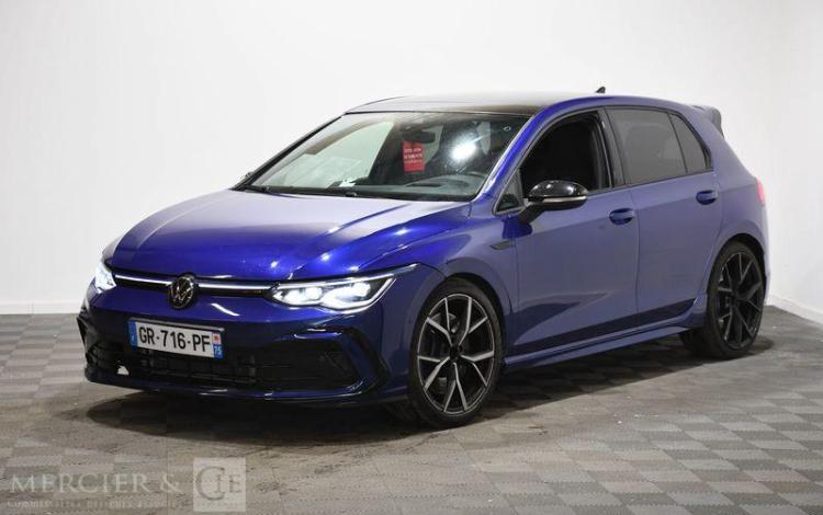 VOLKSWAGEN GOLF VIII R EDITION 20 ANS  2.0 TSI 333ch DSG vente à pro auto uniquement BLEU GR-716-PF