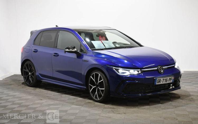 VOLKSWAGEN GOLF VIII R EDITION 20 ANS  2.0 TSI 333ch DSG vente à pro auto uniquement BLEU GR-716-PF