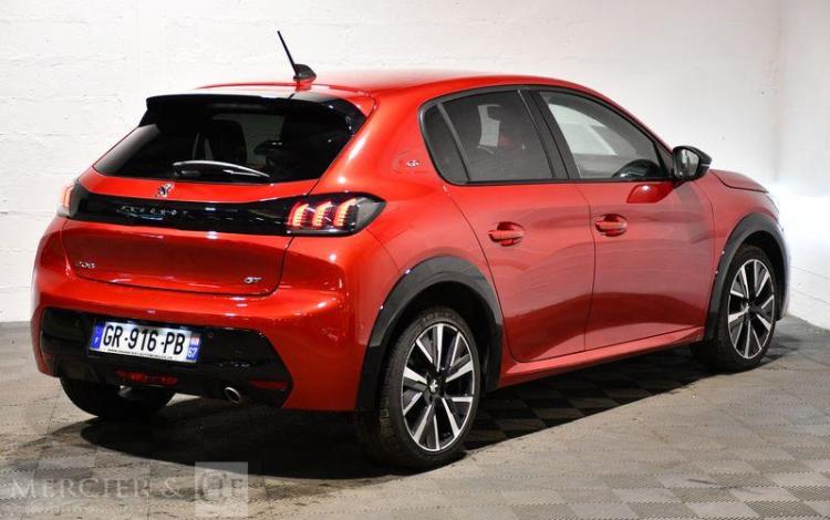 PEUGEOT 208 1.2 PURETECH 100ch GT ROUGE GR-916-PB