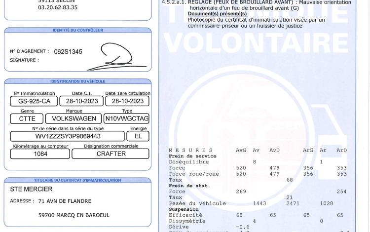 VOLKSWAGEN E-CRAFTER 135ch 35.8KWH 3T5 L3H3 BLANC GS-925-CA