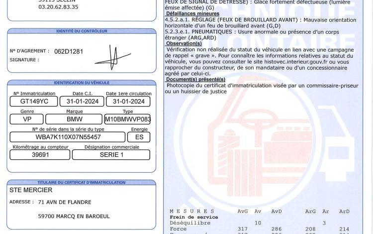 BMW SERIE 1 1.5 116 I 110 BUSINESS DESIGN DKG BLEU GT-149-YC