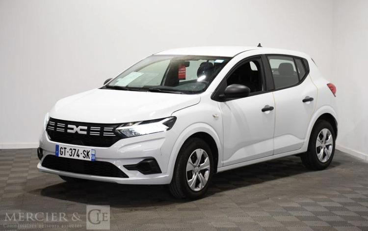 DACIA SANDERO SCE 65CH ESSENTIAL BLANC GT-374-SK