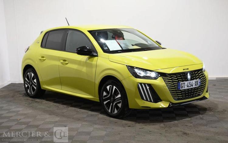 PEUGEOT e-208 135ch 50KWH STYLE JAUNE GT-454-XK
