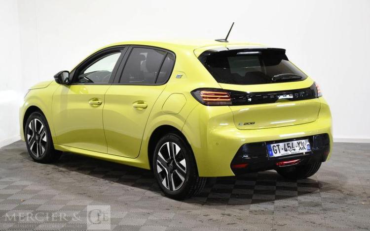 PEUGEOT e-208 135ch 50KWH STYLE JAUNE GT-454-XK
