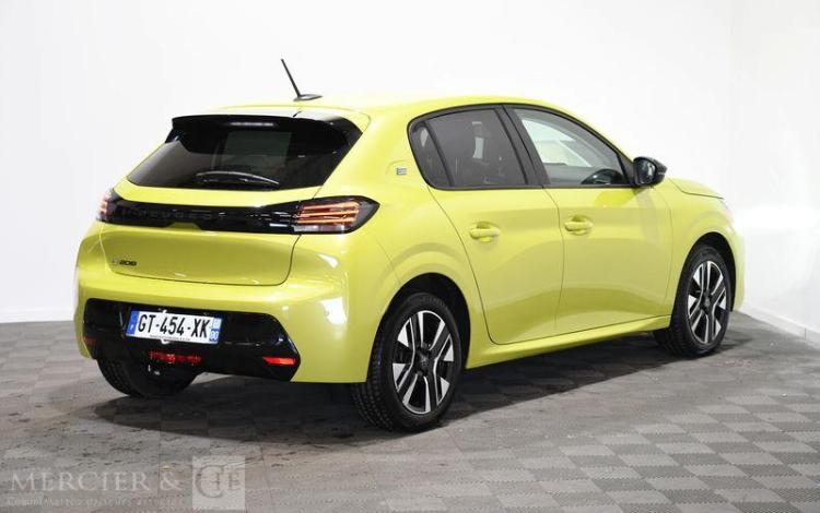 PEUGEOT e-208 135ch 50KWH STYLE JAUNE GT-454-XK