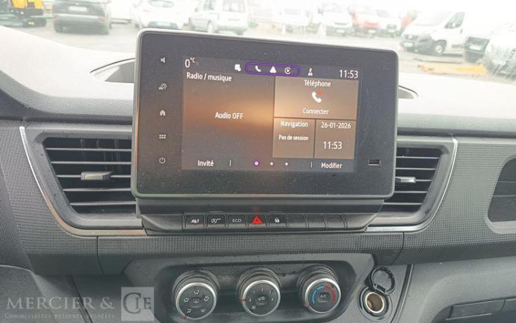 RENAULT TRAFIC III Fourgon Phase 3 L2H2 3.0T 2.0 dCi 16V S&S 150 cv – ANNEE 2024 BLANC GT-898-XN