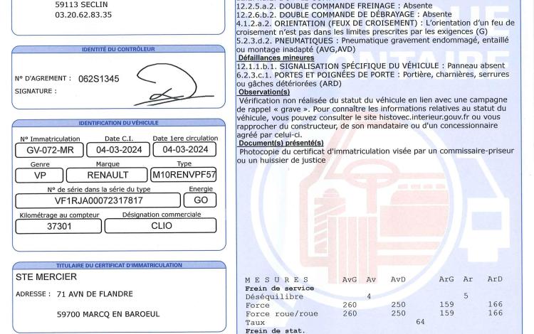 RENAULT CLIO A,E BLUE DCI 100 GRIS GV-072-MR