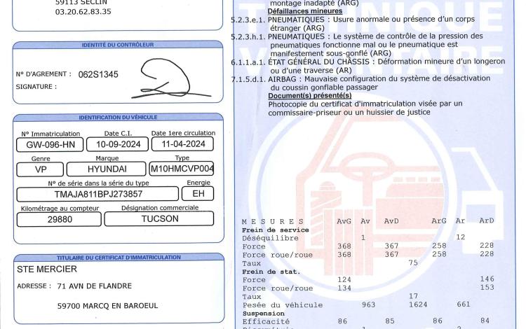 HYUNDAI TUCSON 1.6 T-GDI 230ch MHEV N-LINE BVA NOIR GW-096-HN