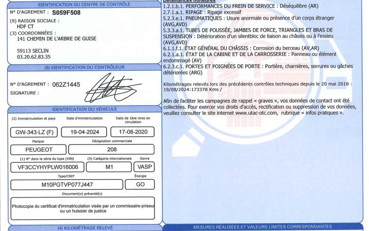 PEUGEOT 208 SOCIETE 1.6 BLUEHDI 100 PREMIUM BLANC GW-343-LZ