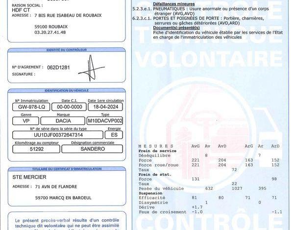 DACIA SANDERO 1.0 SCE 65ch ESSENTIAL BLANC GW-978-LQ