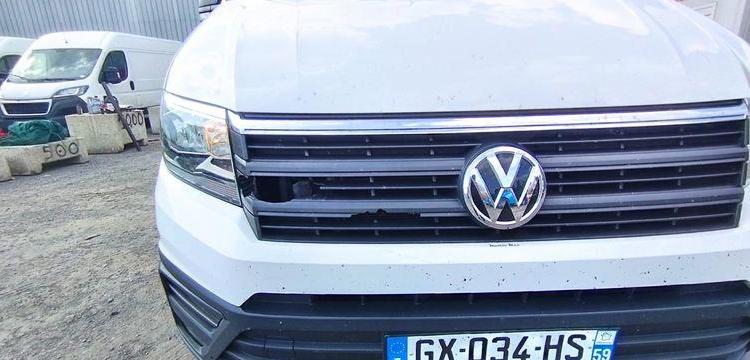 VOLKSWAGEN CRAFTER 2.0 TDI 140ch 3T5 L3H3 BUSINESS BVA BLANC GX-034-HS