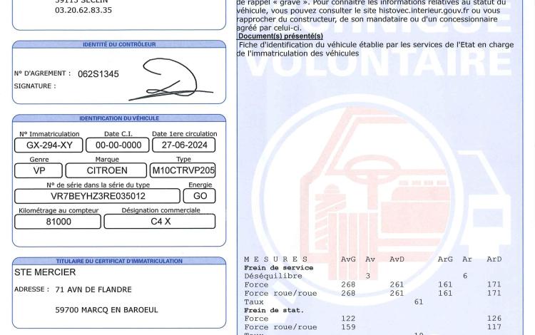 CITROEN C4 X 1.5 BLUEHDI 130ch PLUS EAT BLANC GX-294-XY