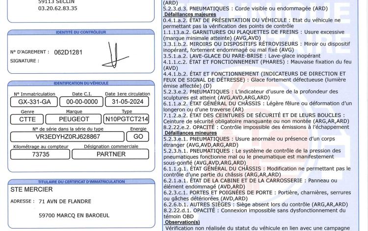 PEUGEOT PARTNER CABINE APPROFONDIE 1.5 BLUEHDI 130 L2 XL EAT GRIS GX-331-GA