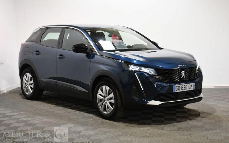 PEUGEOT 3008 1.2 135ch MHEV ACTIVE PACK E-DCS6 BLEU GX-838-GM