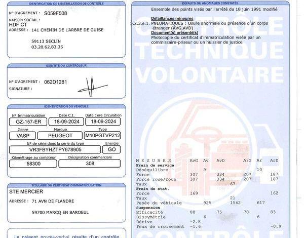 PEUGEOT 308 SOCIETE 1.5 BLUEHDI 130ch GT EAT BLANC GZ-157-ER