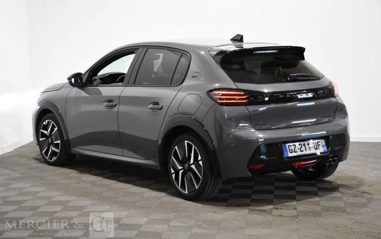 PEUGEOT 208 1.2 135ch MHEV GT E-DCS6 GRIS GZ-211-QF