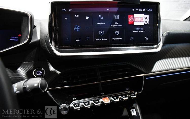 PEUGEOT 208 1.2 135ch MHEV GT E-DCS6 GRIS GZ-211-QF