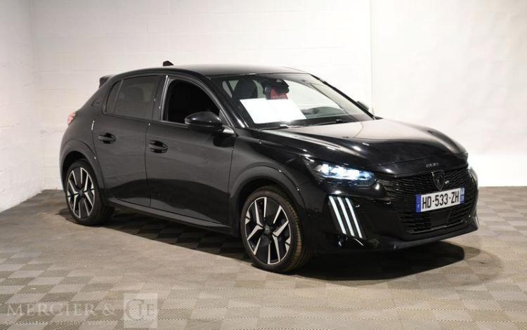PEUGEOT 208 GT HYBRID 145CH e-DCS6 NOIR HD-533-ZH