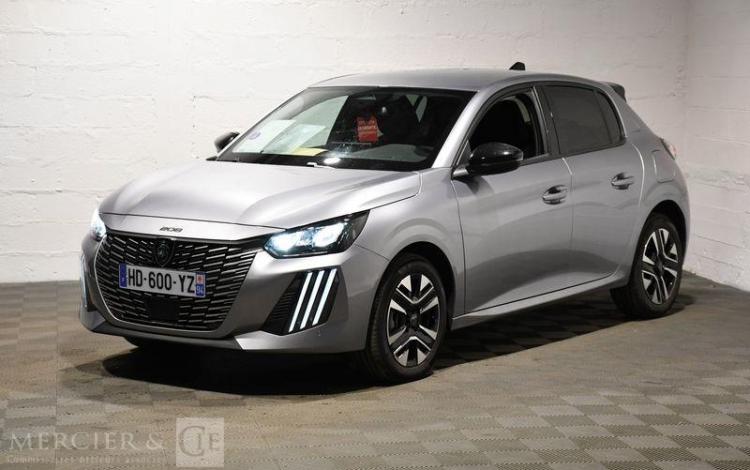 PEUGEOT 208 1.2 110ch MHEV ALLURE E-DCS6 GRIS HD-600-YZ