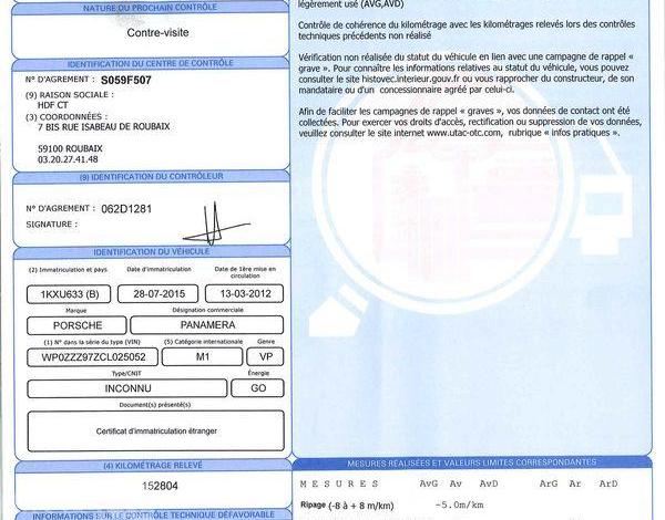 PORSCHE PANAMERA 3.0 D 250 BVA NOIR 1KXU633