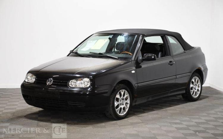 VOLKSWAGEN GOLF III CABRIOLET 2,0 115 NOIR BAK8150