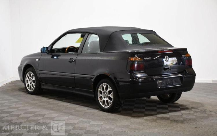 VOLKSWAGEN GOLF III CABRIOLET 2,0 115 NOIR BAK8150