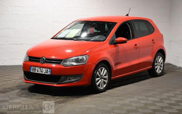 VOLKSWAGEN POLO 1.6 TDI 90ch SPORTLINE ROUGE BB-474-JA