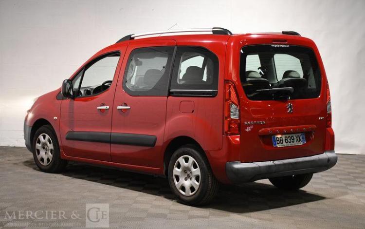 PEUGEOT PARTNER TEPEE COMBI 1,6 HDI 90 LOISIRS ROUGE BB-839-XK
