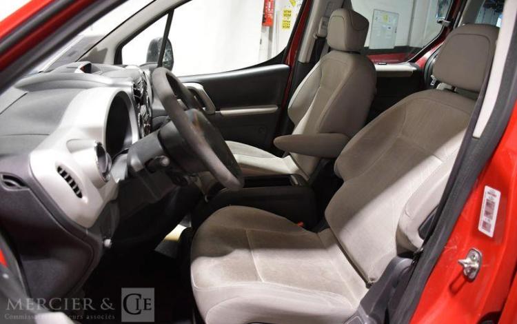 PEUGEOT PARTNER TEPEE COMBI 1,6 HDI 90 LOISIRS ROUGE BB-839-XK