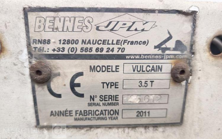 MERCEDES SPRINTER BENNE  BT-271-XE