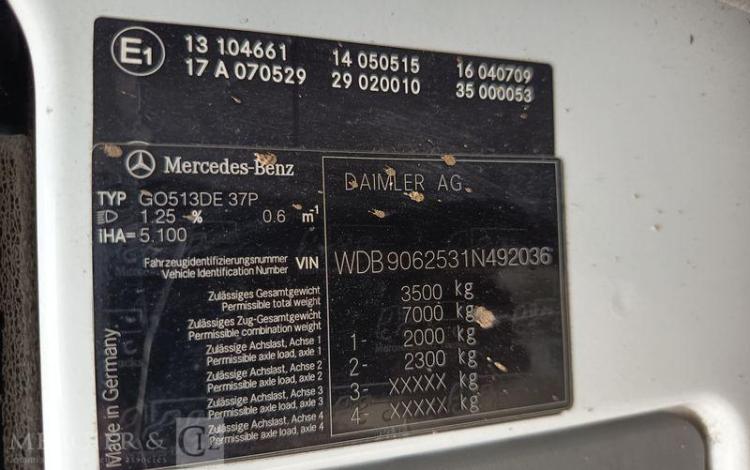 MERCEDES SPRINTER BENNE  BT-271-XE