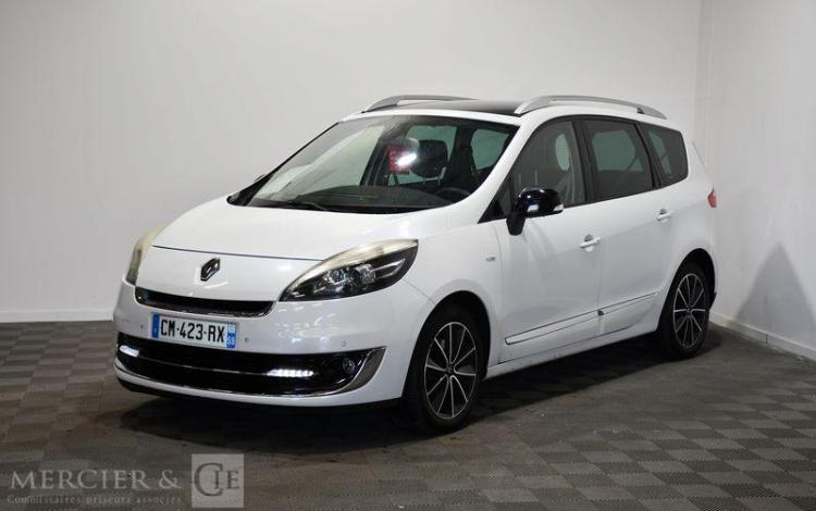 RENAULT GD SCENIC 1.5 DCI 110CH BOSE EDC BLANC CM-423-RX