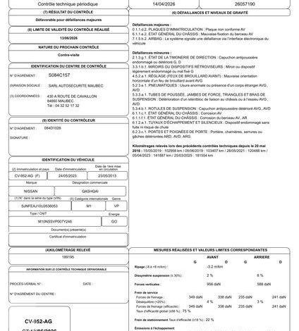 NISSAN QASHQAI I PHASE 2 1L6 DCI 130CV GRIS CV-952-AG