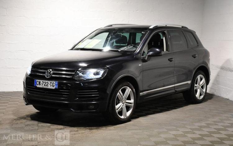 VOLKSWAGEN TOUAREG STE 3.0 TDI 245ch BLUEMOTION EDITION R-LINE 4MOTION TIPTRONIC NOIR CW-722-TG