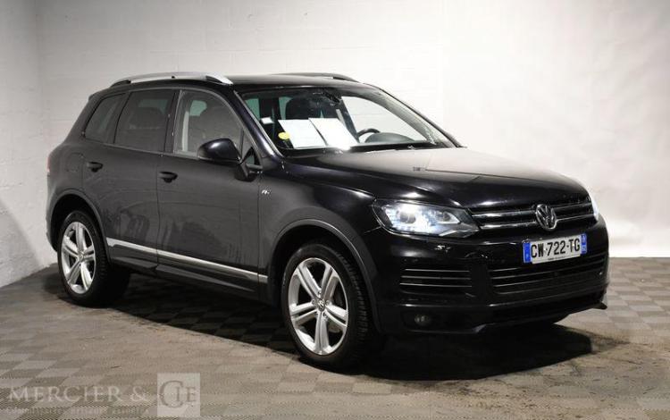 VOLKSWAGEN TOUAREG STE 3.0 TDI 245ch BLUEMOTION EDITION R-LINE 4MOTION TIPTRONIC NOIR CW-722-TG