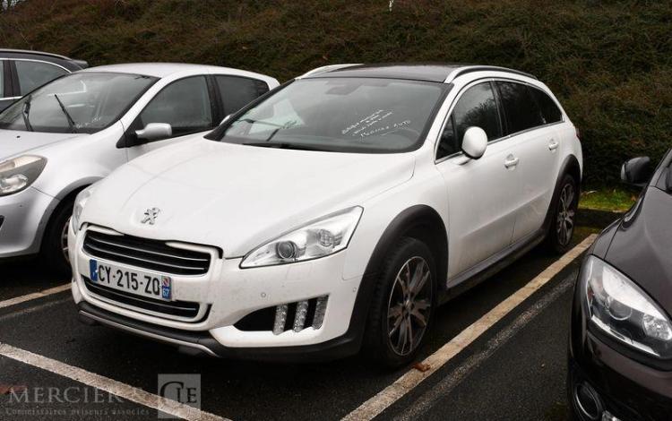 PEUGEOT 508 SW 2.0 HYBRID4 e-HDI 200ch FULL HYBRID 4X4 BMP BLANC CY-215-ZQ