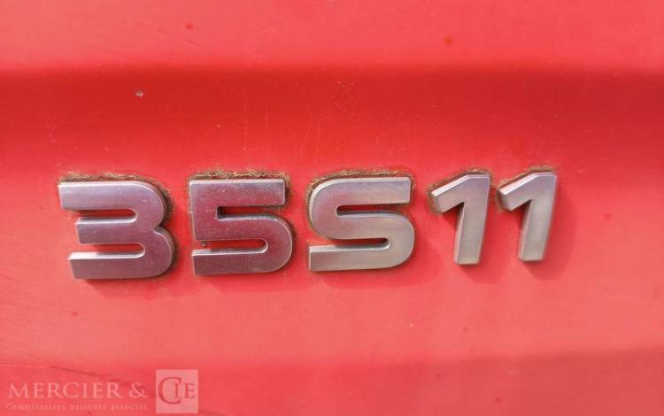 IVECO DAILY 35S11 AVEC NACELLE GSR 179T 18M – DIESEL – 2852 HEURES – ANNEE 2013 ROUGE DB-683-LQ