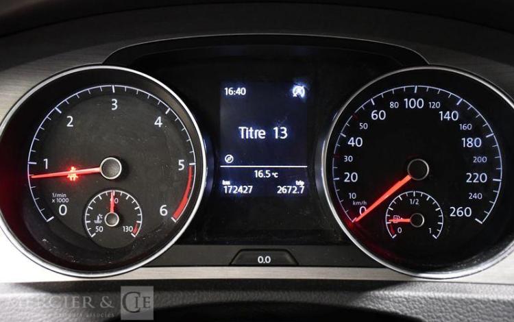 VOLKSWAGEN GOLF 1.6 TDI 105ch BLUEMOTION CONFORT LINE NOIR DD-796-NC