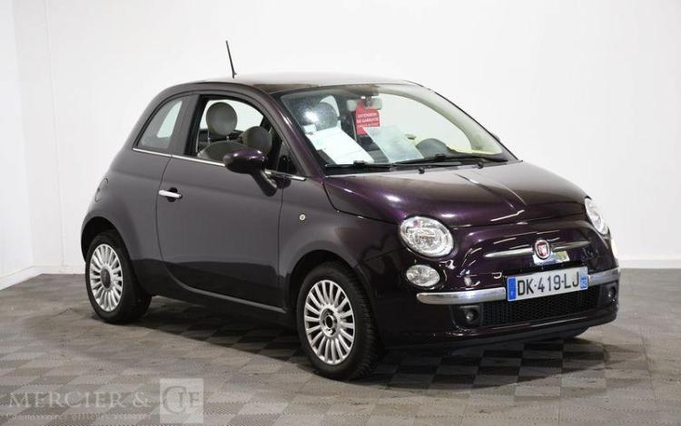 FIAT 500 1.2 70CH LOUNGE VIOLET DK-419-LJ