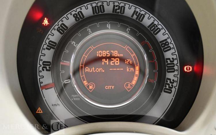 FIAT 500 1.2 70CH LOUNGE VIOLET DK-419-LJ