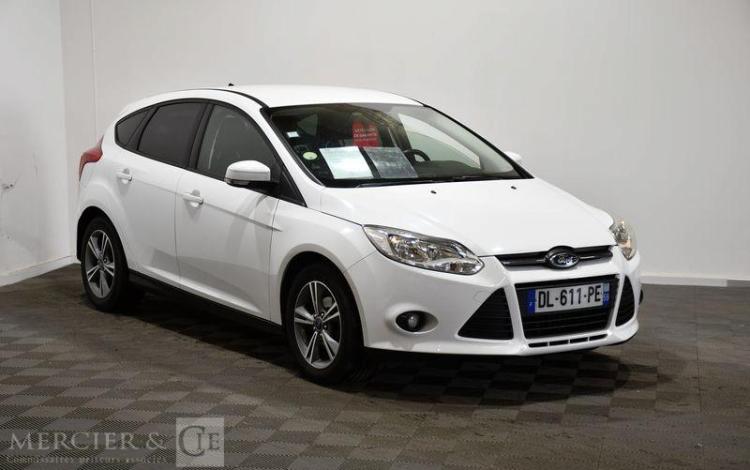 FORD FOCUS 1.6 TDCI 95CH TREND BLANC DL-611-PE