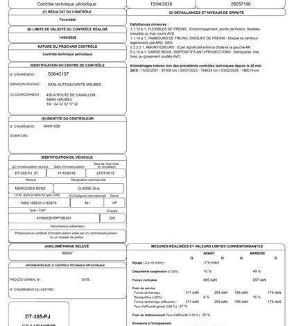 MERCEDES GLA 1.5 180 CDI 110CH INTUITION GRIS DT-355-PJ