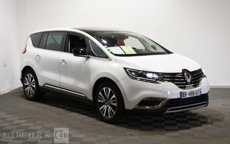 RENAULT ESPACE 1.6 DCI 160 ENERGY INITIALE PARIS EDC BLANC EA-489-GT