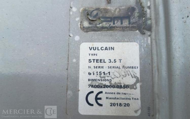 IVECO 35C13 BENNE SIMPLE CABINE COFFRE  EB-046-HV