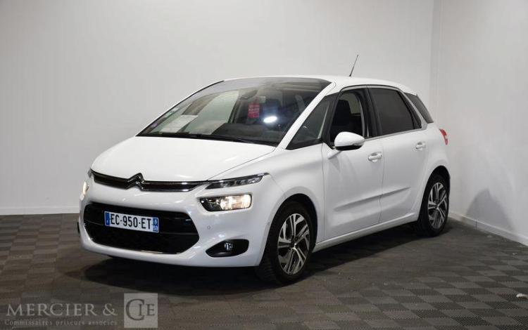 CITROEN C4 PICASSO 1.6 THP 165CH SHINE EAT BVA START-STOP BLANC EC-950-ET