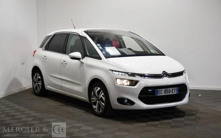 CITROEN C4 PICASSO 1.6 THP 165CH SHINE EAT BVA START-STOP BLANC EC-950-ET