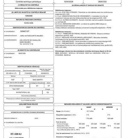 FIAT 500 ABARTH CABRIOLET 695 1.4 T 180CH EDITION MASERATI BVA GRIS EE-439-VJ